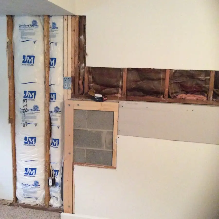 Wall insulation replacement during Odor Removal & Deodorization in Hazel Dell
